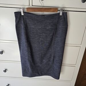 Prana Charcoal Pencil Skirt